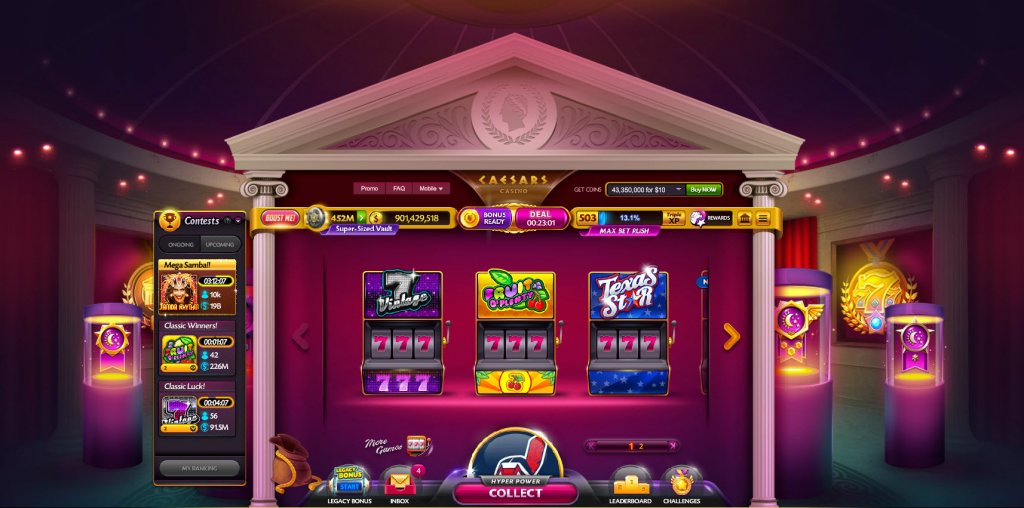 las vegas caesars casino slots