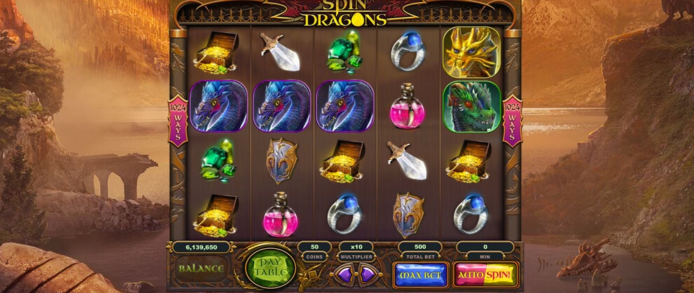 dragon warrior slot machines online free no download