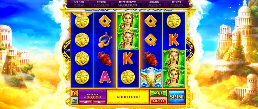 Zeus Slot Machine Wins