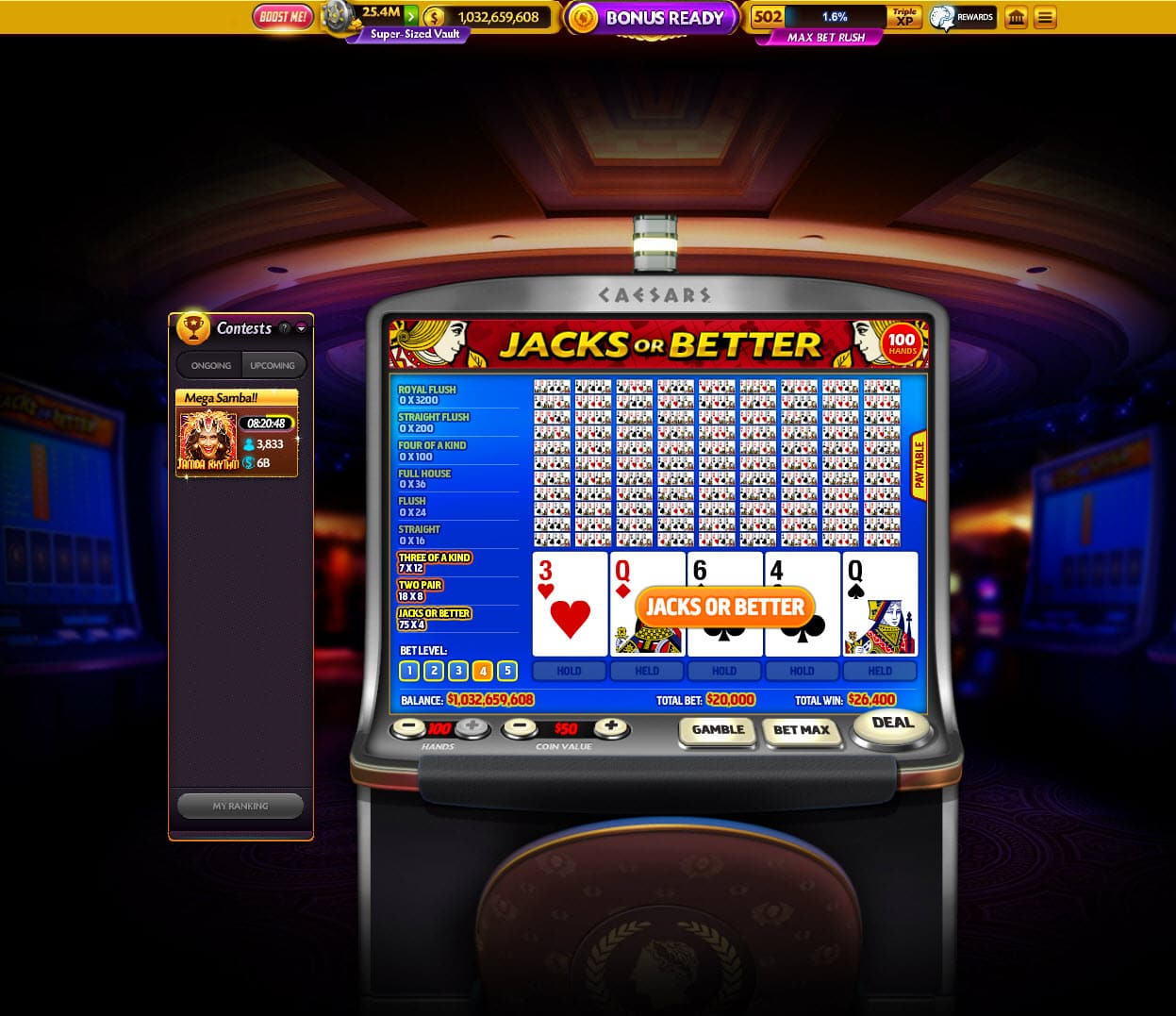 Casino games to win money