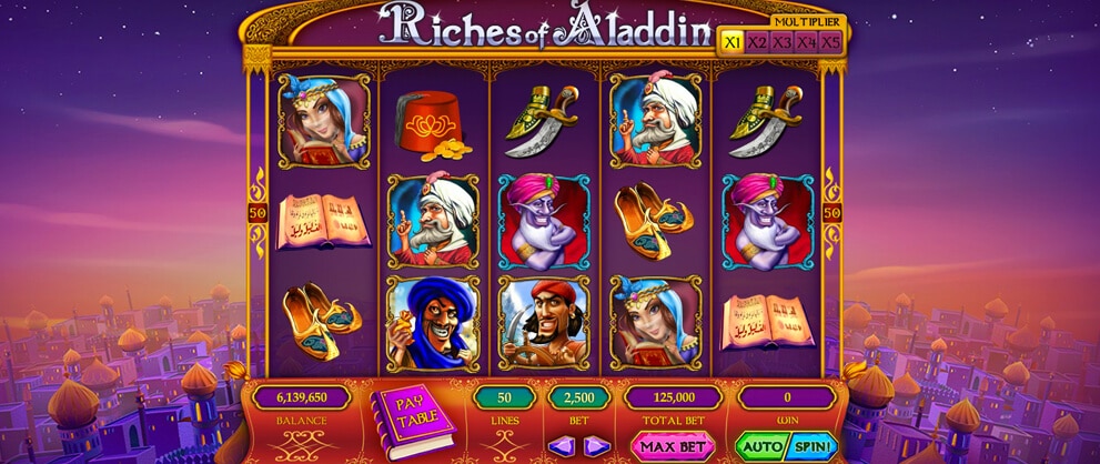 aladdins fortune slot machine online